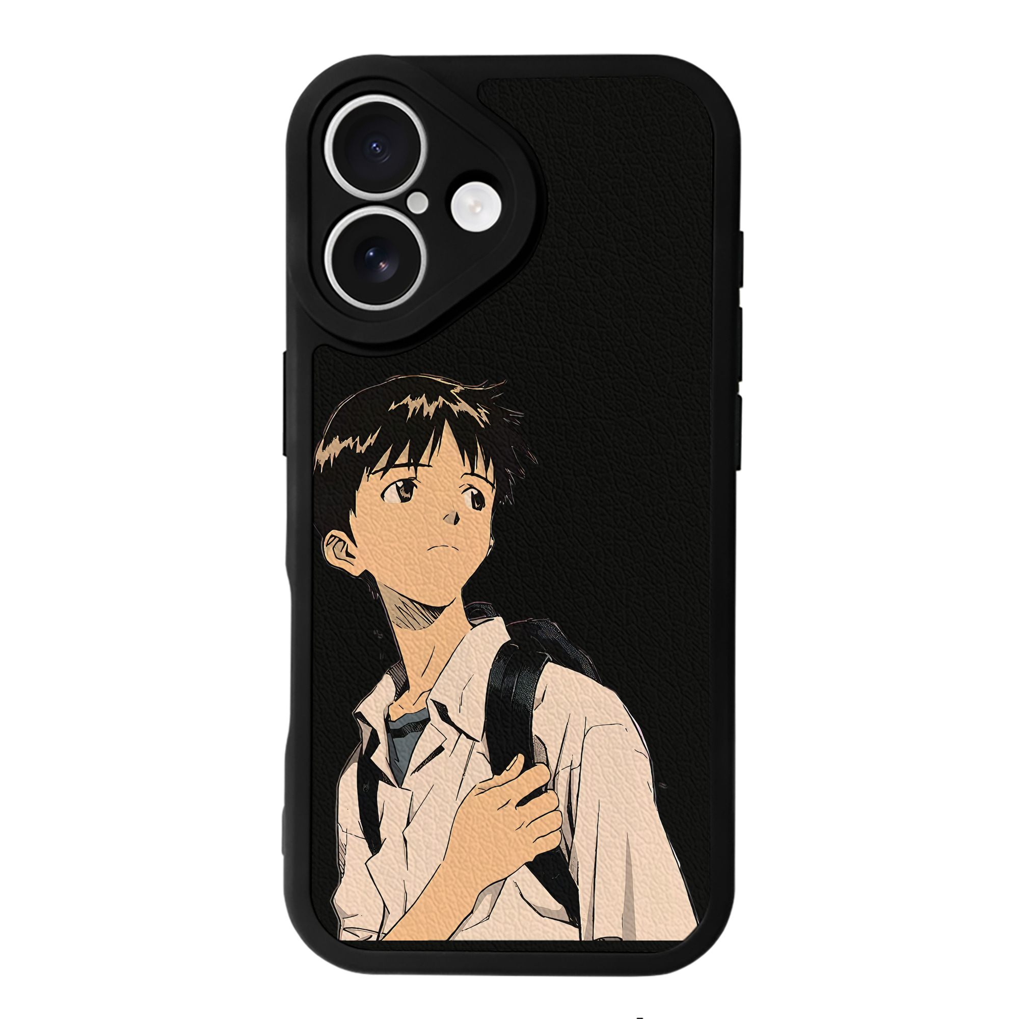（画像用） EVA 新世紀エヴァンゲリオン 【iPhone 16シリーズ対応】シリコンスマホケース（レザー調） 材質：シリコン